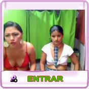 Lesbianas con webcam en casa